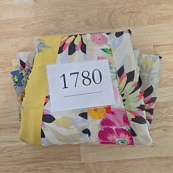 Johnny Was Multicolor Silk Floral Sleeveless Loose Fit Slip Dress Size XS - Picture 10 of 10